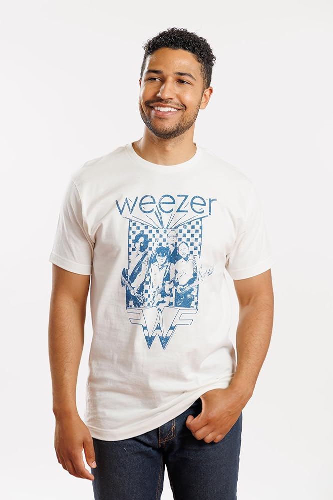 90s weezer/ROCK MUSICネイビー Tシャツ L Amazon.com: Weezer Rock Band Sun Rays Adult Short Sleeve T